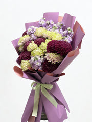 Amethyst Dream Chrysanthemum Bouquet